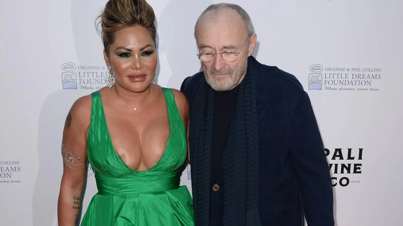 phil collins ehepartnerin