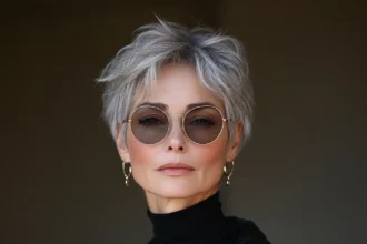 ab 60 fransig pflegeleicht kurzhaarfrisuren frauen frech